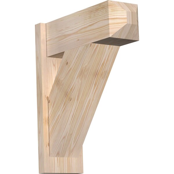 Ekena Millwork Traditional Smooth Craftsman Outlooker, Douglas Fir, 7 1/2"W x 20"D x 24"H OUT08X20X24TRA04SDF - main
